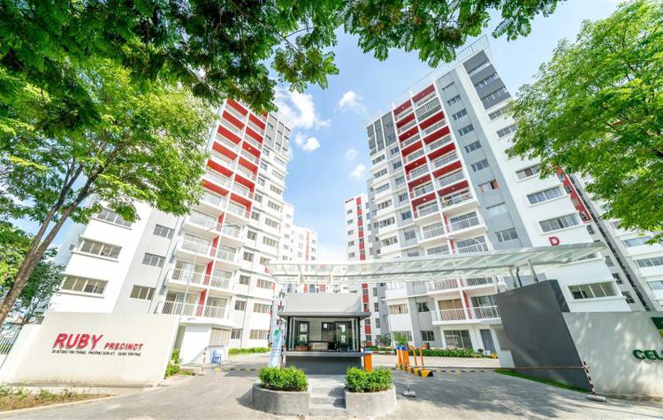 Ảnh thực tế khu Ruby Celadon City