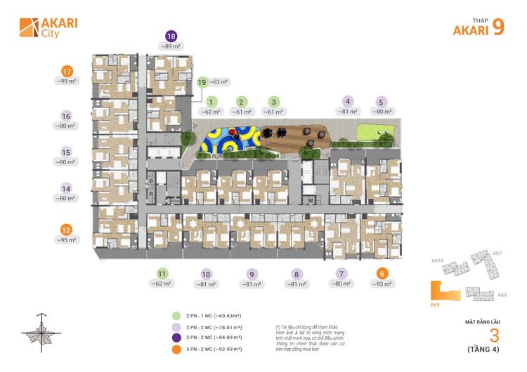 Mặt bằng AK9