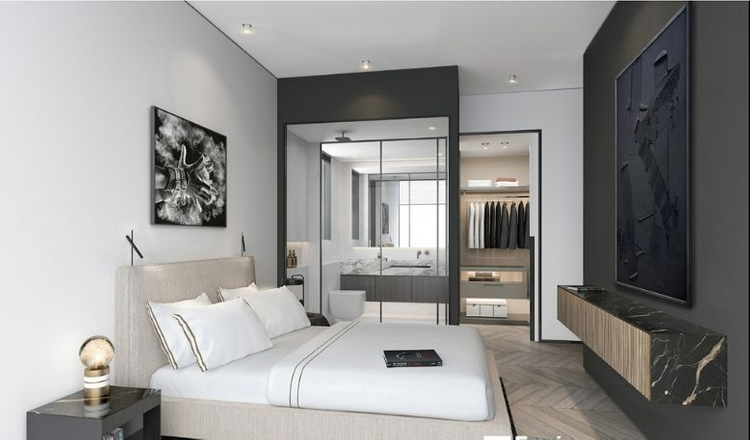 Phòng ngủ căn hộ Narra Residences