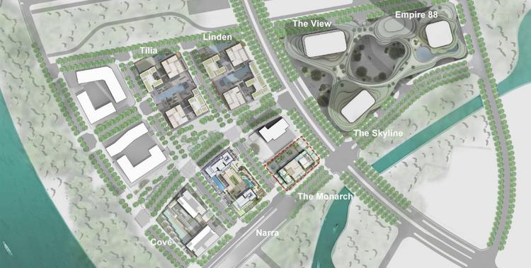 mặt bằng tổng thể Empire City Thủ Thiêm