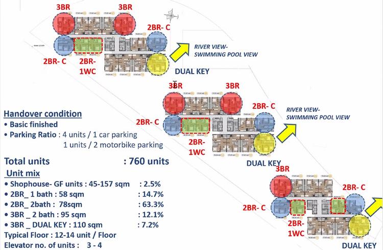 Mặt bằng Mizuki Park giai đoạn 2