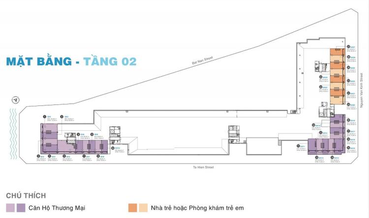 Mặt bằng tầng 2