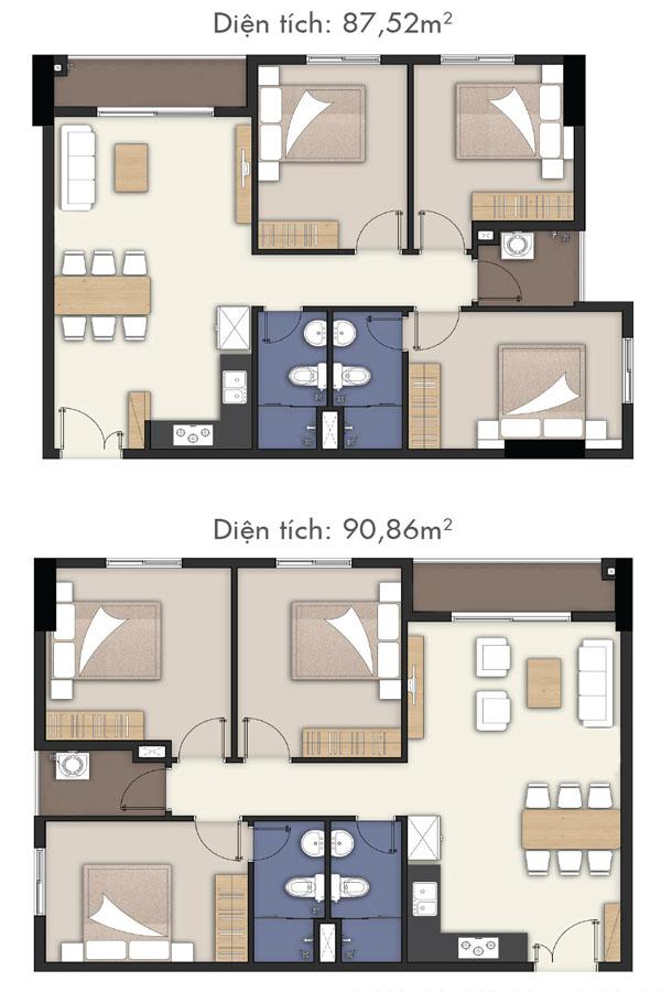 Thiết kế căn điển hình Lavita Charm