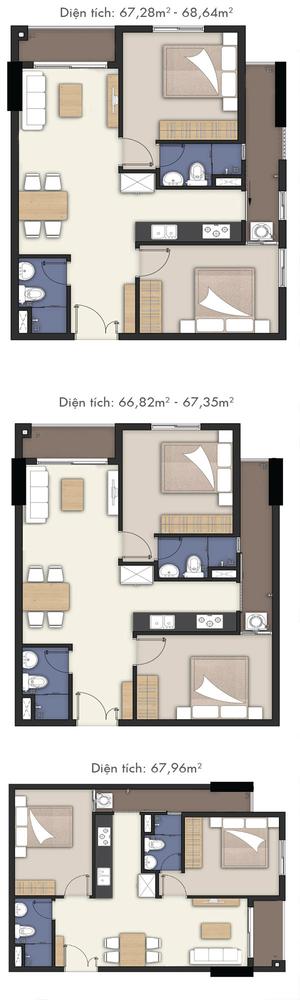 Thiết kế căn hộ Lavita Charm Thủ Đức