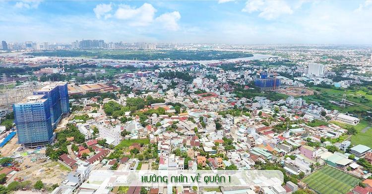 Hướng nhìn từ Lavita Charm về Quận 1