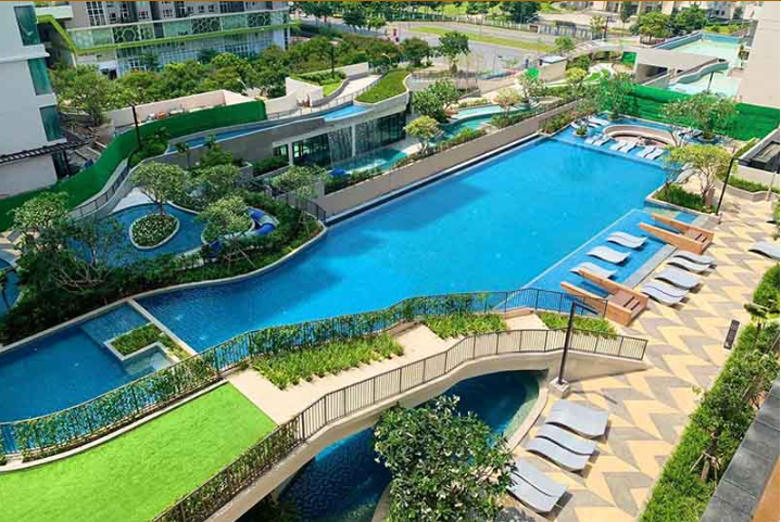 hồ bơi tại dự án