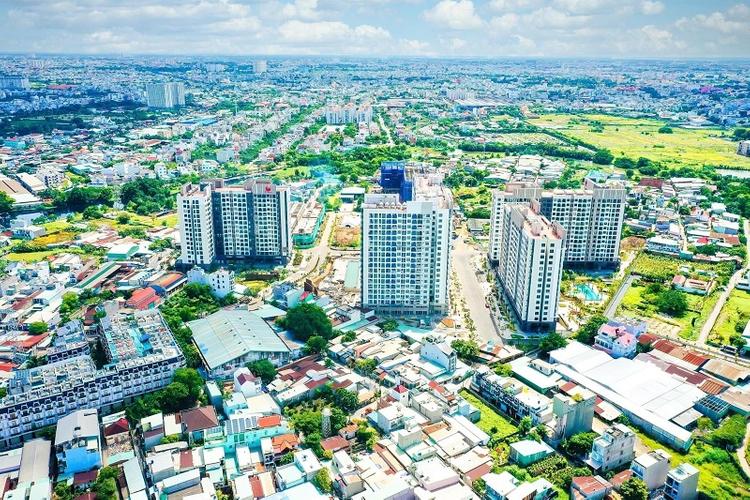 vị trí Picity High Park nhìn từ trên cao