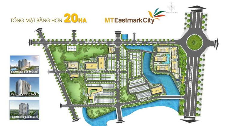 MT Eastmark City có tổng cộng gần 2000 sản phẩm 