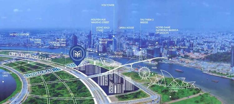 Tiện ích xung quanh vị trí Metropole Thủ Thiêm