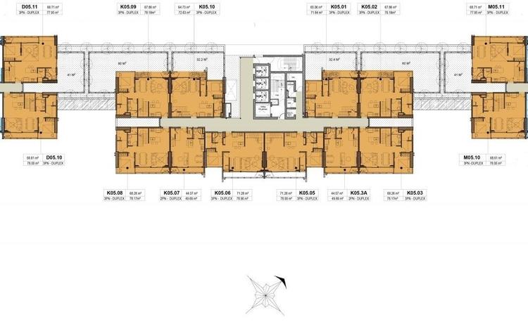 Mặt bằng Kingdom 101 tầng duplex