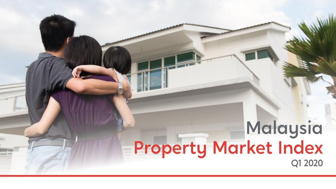 PropertyGuru Malaysia Property Market Index Q1 2020