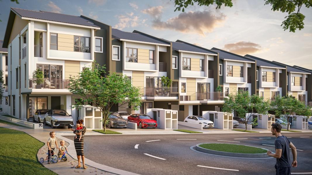 Aurelia at Senna Puteri: Serene Townhouse Living on a Hilltop