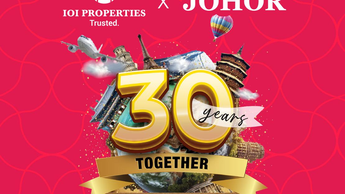 IOI Properties Celebrates 30 Years Together in Johor with Huge Rewards