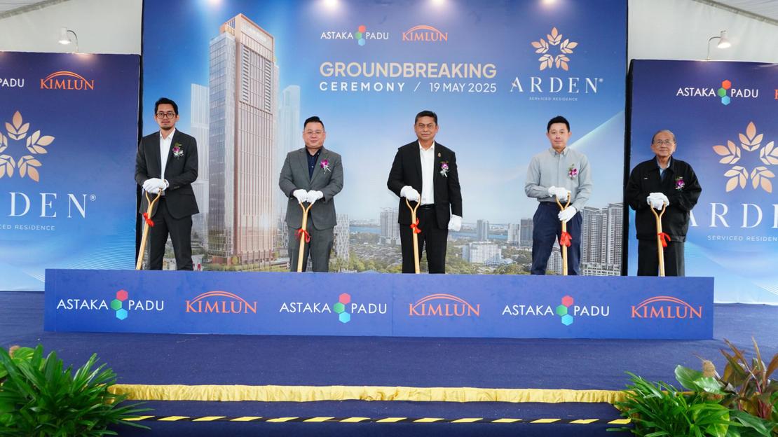 Astaka-Kimlun JV Starts Construction of Johor Bahru's Second Tallest Skyscraper, RM800mil GDV Arden Serviced Residence