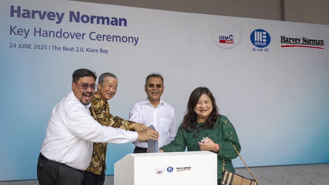 UEM Sunrise Welcomes Harvey Norman as Anchor Tenant at The Beat 2.0 of Kiara Bay