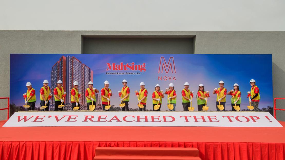 MAH SING TOPS OUT M NOVA AT KEPONG