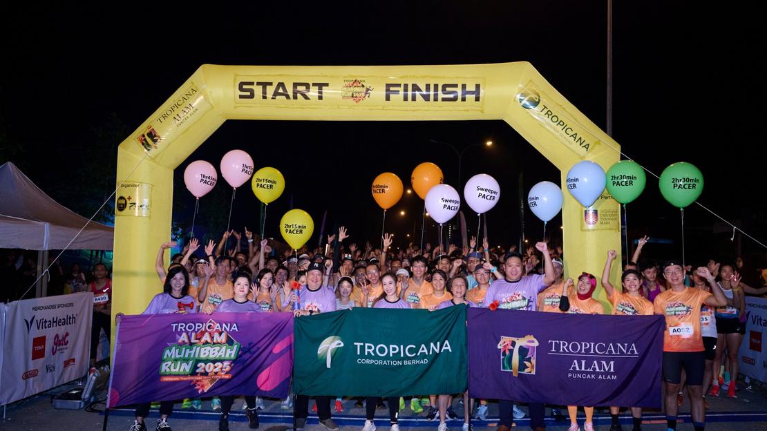 TROPICANA ALAM EMBODIES THE TRUE SPIRIT OF UNITY WITH A MUHIBBAH RUN & ATTRACTED MORE THAN 3,000 PARTICIPANTS