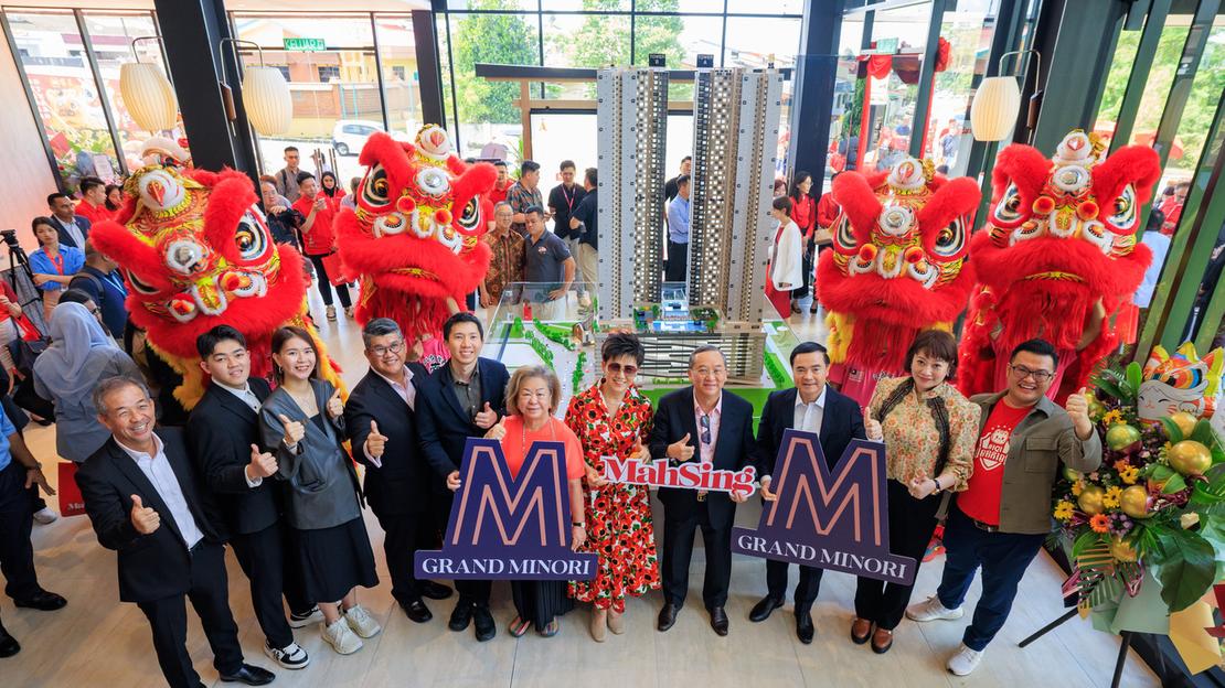 STRONG DEMAND FOR M GRAND MINORI IN JOHOR AS MAH SING RECORDS 90% TAKE-UP FOR PHASE 1 TOWER A AT SALES GALLERY OPENING