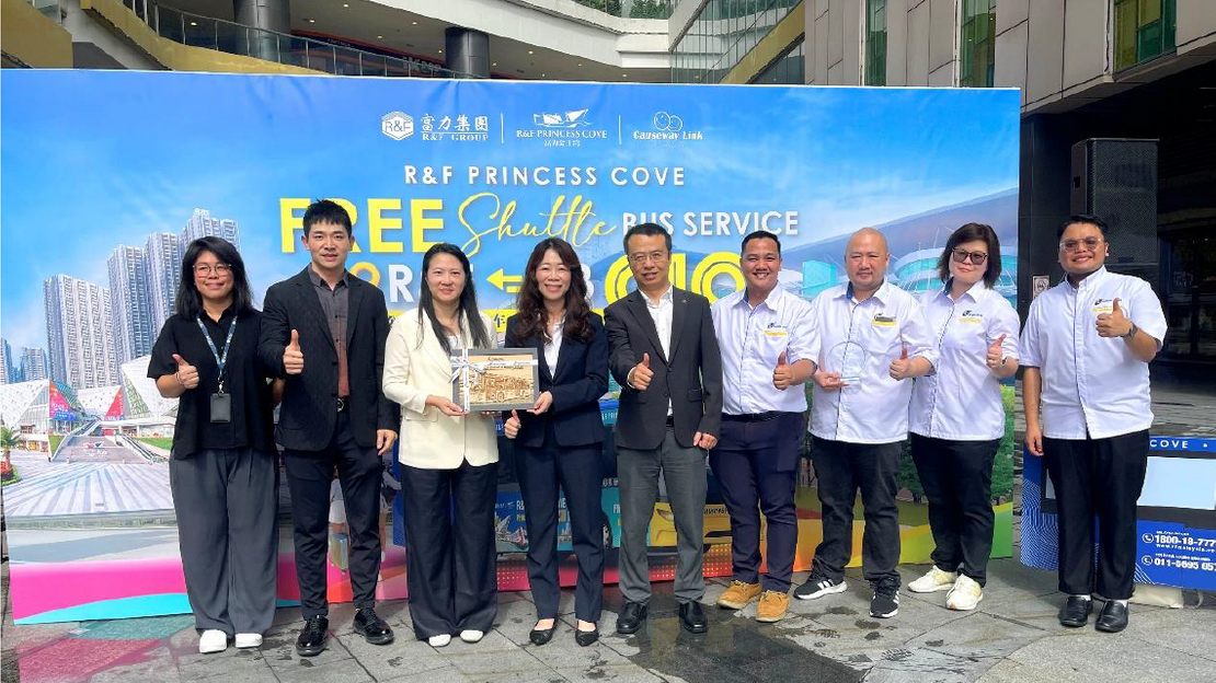 R&F Princess Cove Launches Free Shuttle Bus Service to Johor Bahru CIQ