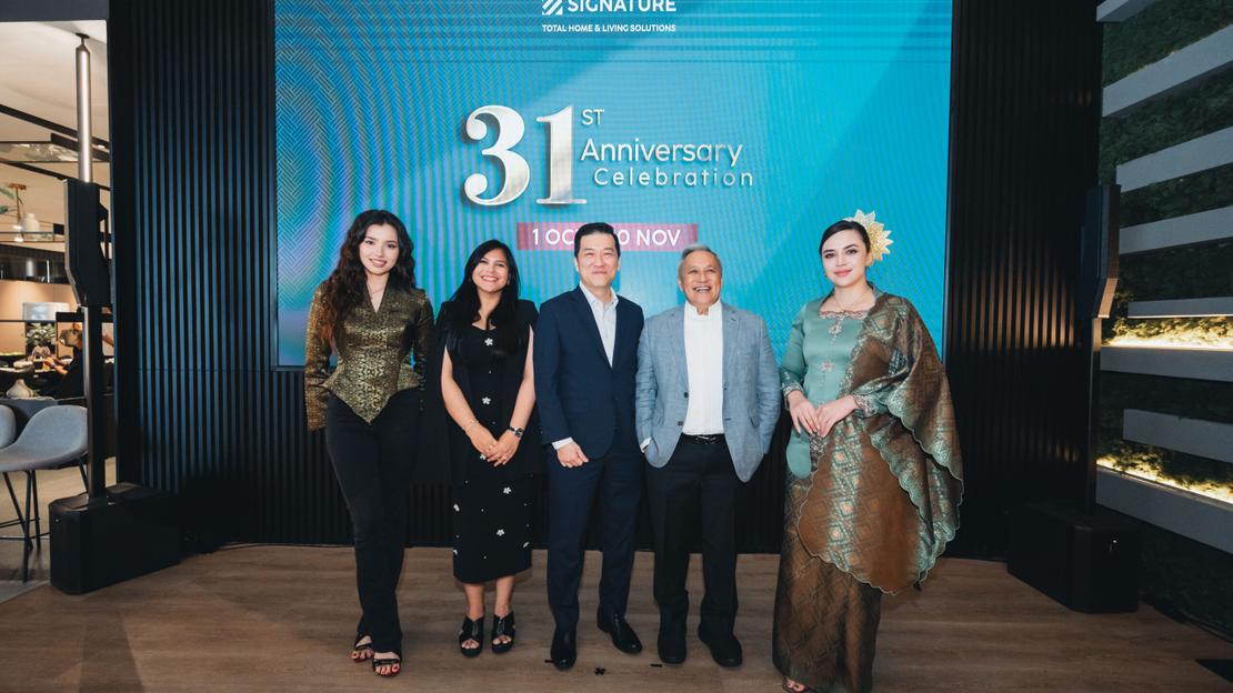 SIGNATURE CELEBRATES 31ST ANNIVERSARY WITH ANGGUN HERITAGE SHOWCASE