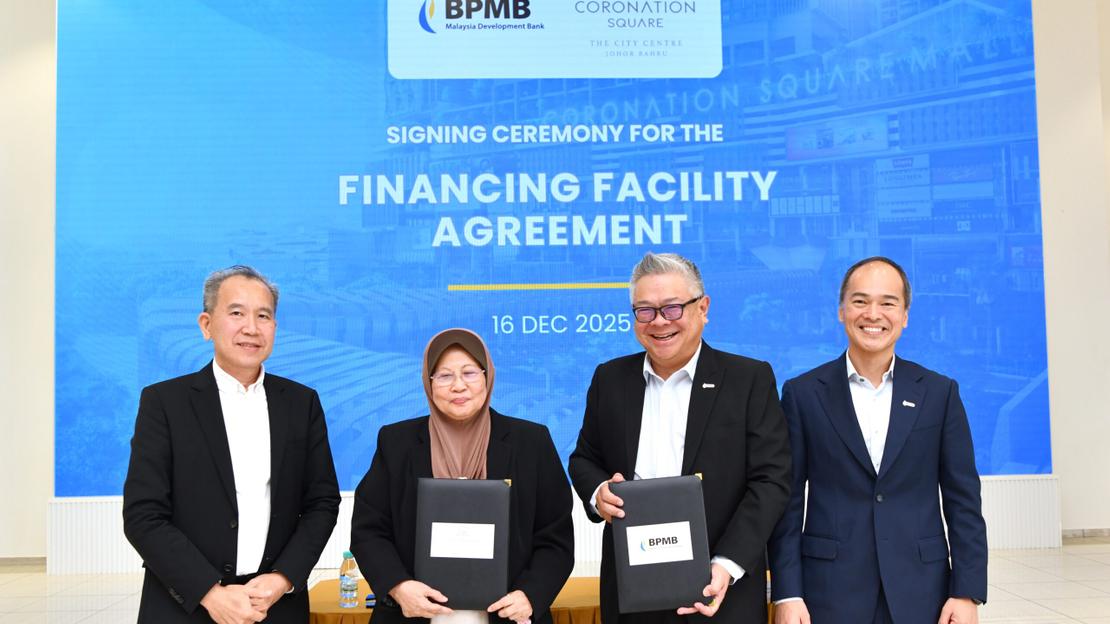 BPMB Strengthens Johor Bahru’s Urban Transformation with Financing Facility for Coronation Square Public Infrastructure Works