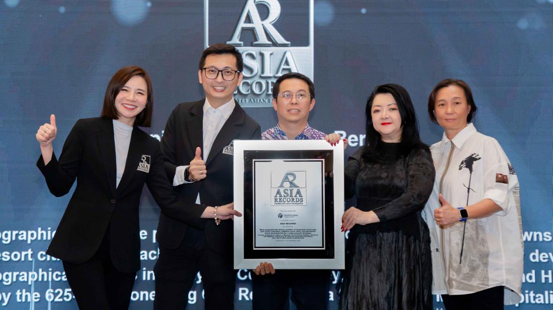 TROPICANA CLOSES 2025 ON A HIGH NOTE WINNING GOLD IN SUSTAINABLE TOWNSHIP & ESG EXCELLENCE