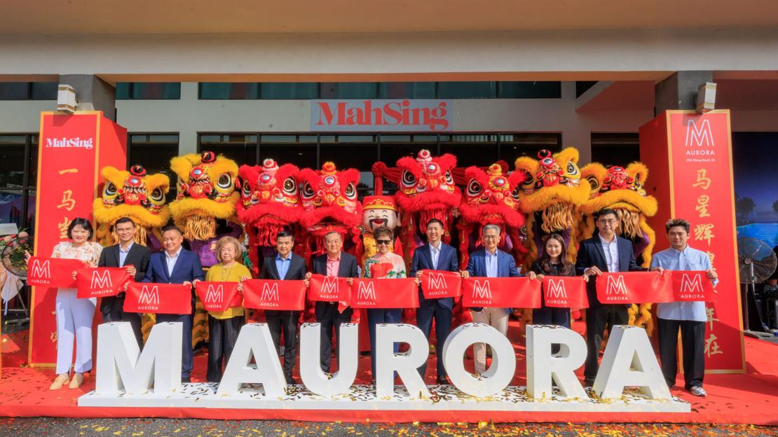 MAH SING MARKS DEBUT IN OLD KLANG ROAD WITH GRAND OPENING OF M AURORA SALES GALLERY; PHASE 1A OF TOWER B ACHIEVES 96% TAKE-UP FROM EARLY BIRD REGISTRANTS