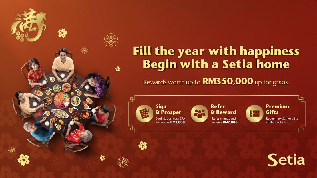 SETIA AND AFFIN USHER IN PROSPERITY WITH SETIA HOMES AND AFFIN HOME RENO-I - BRINGING JOY THIS CNY