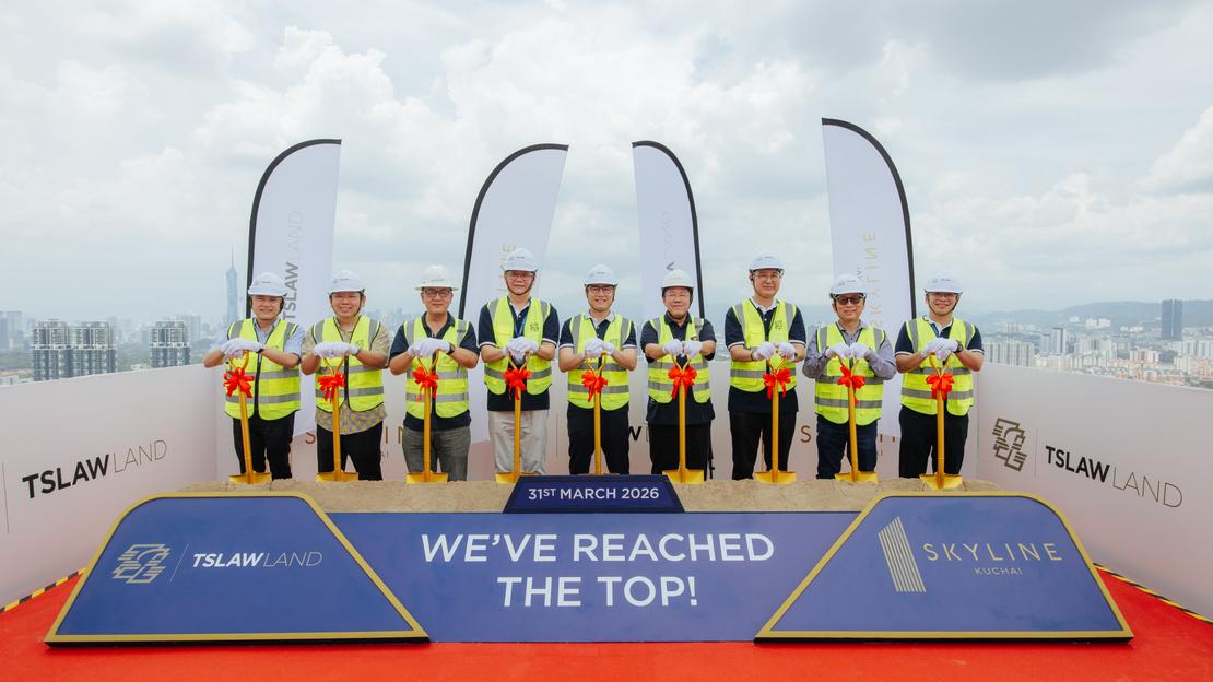 Skyline Kuchai Topping Out Ceremony