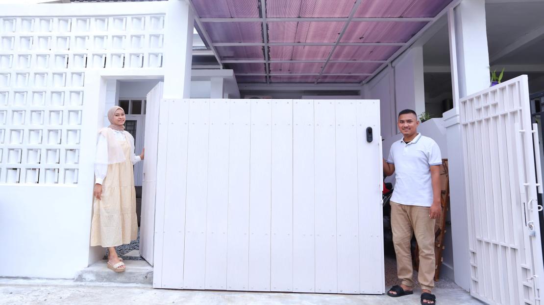 Cerita Rumah Zainul dan Faiza: Mantan Penghuni Berbagai Tipe Kontrakan, Kini Punya Rumah di Perkotaan
