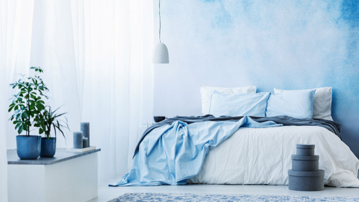 10 Kombinasi Cat Rumah Warna Biru Muda yang Menenangkan Jiwa
