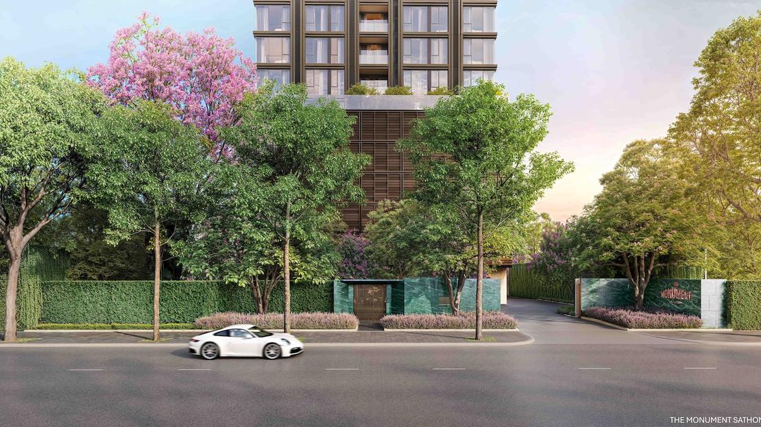 THE MONUMENT SATHON: แสนสิริกลับมาเล่นเกม Ultra-Luxury อีกครั้งในรอบ 10 ปี บนทำเลที่หายากที่สุดของสาทร