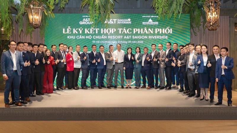 A&T Saigon Riverside Khẳng Định Sức Hút Với Hơn 35 Đối Tác Phân Phối Chiến Lược