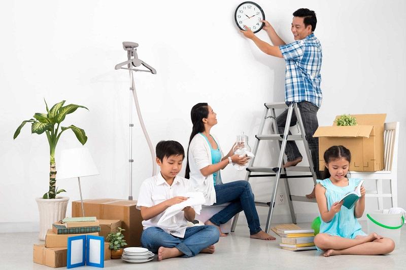 Dọn, sắp xếp đồ đạc tốn nhiều thời gian, công sức nên cần lập kế hoạch cụ thể