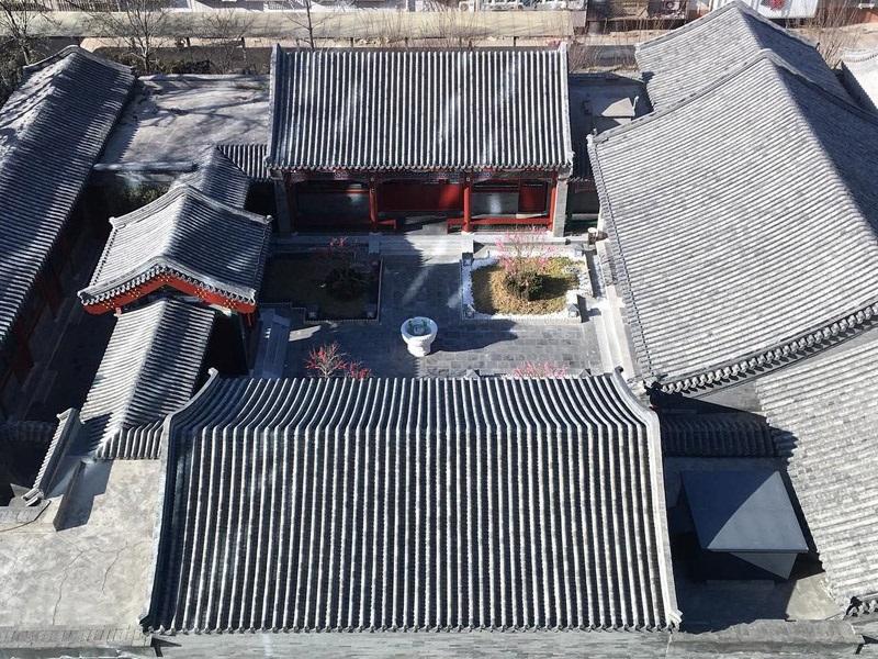 Kết cấu khép kín, theo bốn hướng là một trong những đặc trưng của Tứ hợp viện