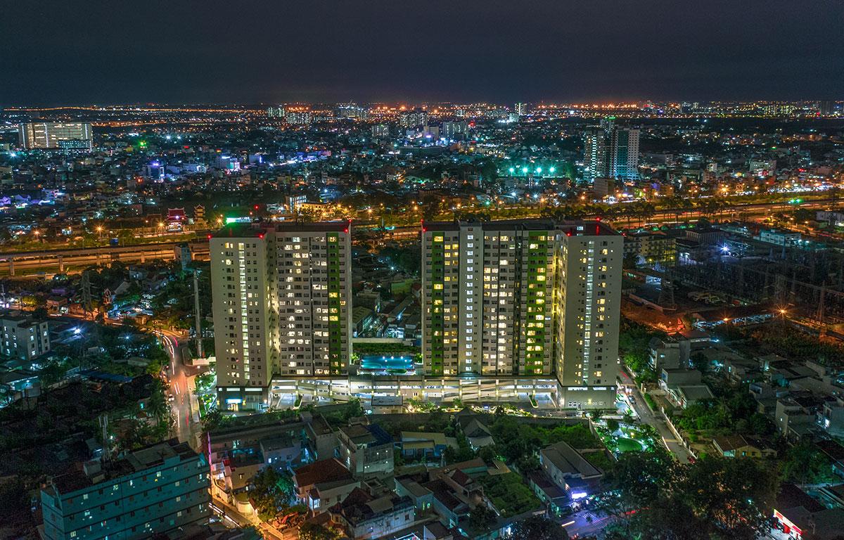 Toàn cảnh dự án Lavita Garden về đêm