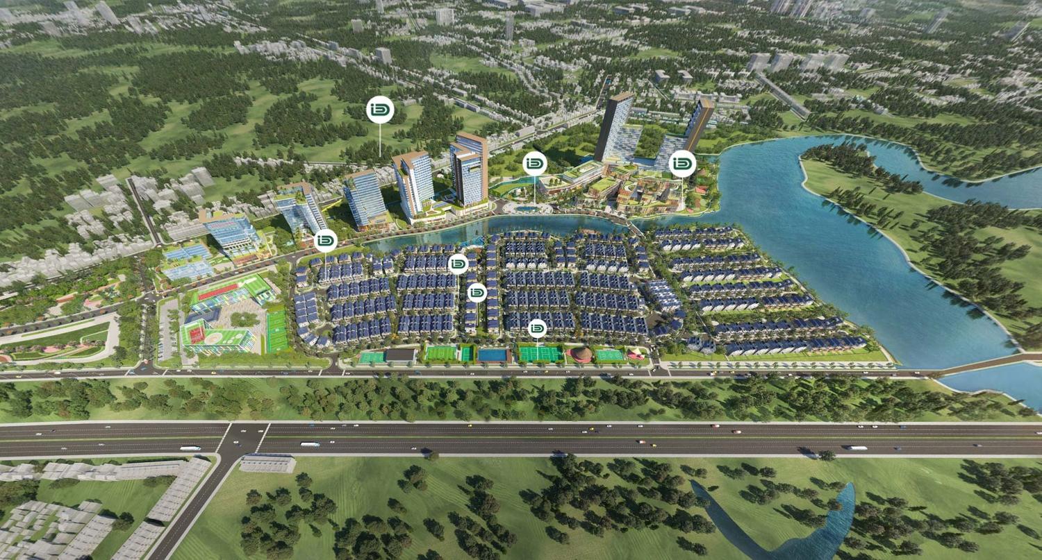 Phối cảnh dự án Khu Đô Thị ID Junction Long Thành