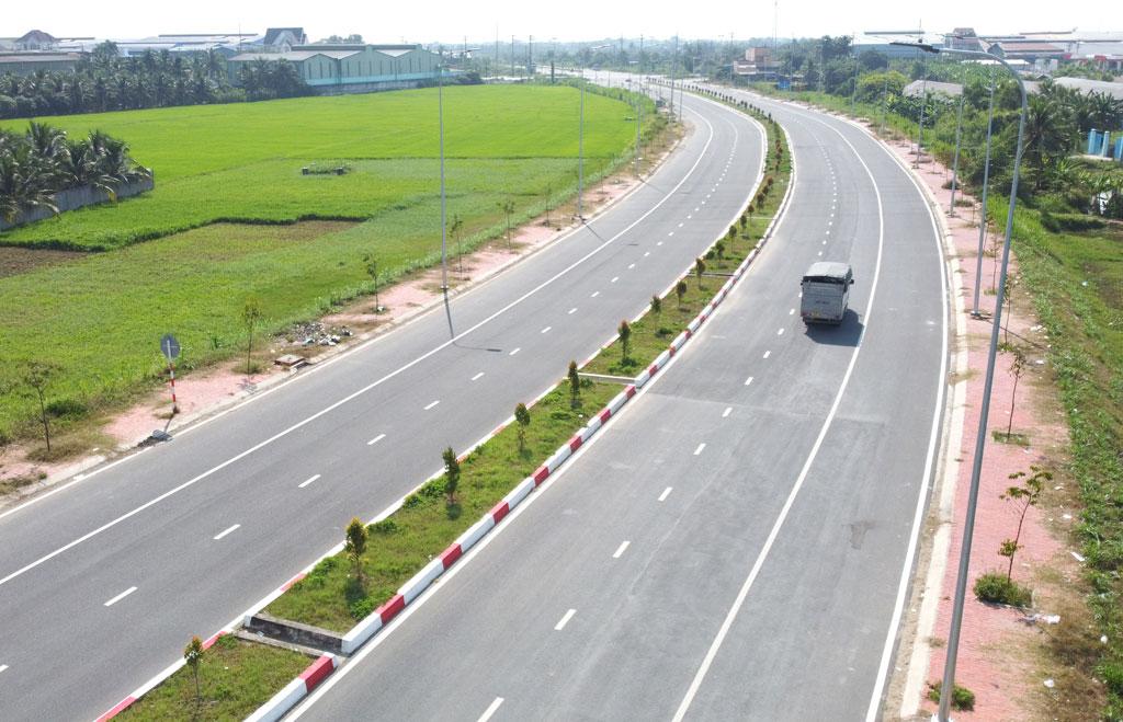 Đường Vành đai TP. Tân An tạo sức bật để phát triển đô thị trung tâm tỉnh Long An