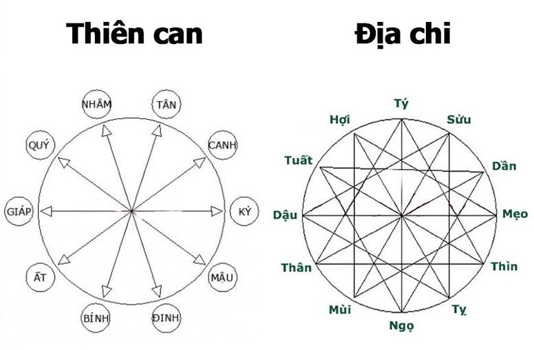 10 Thiên can và 12 Địa chỉ