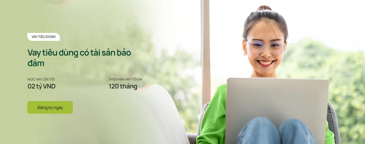 Hạn mức vay tiêu dùng có tài sản đảm bảo của Vietcombank