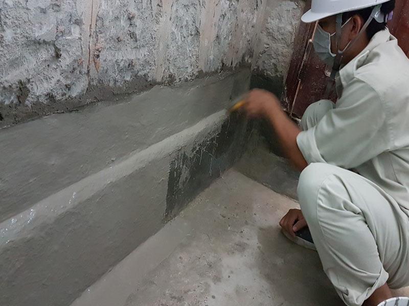 Chống thấm chân tường hiệu quả