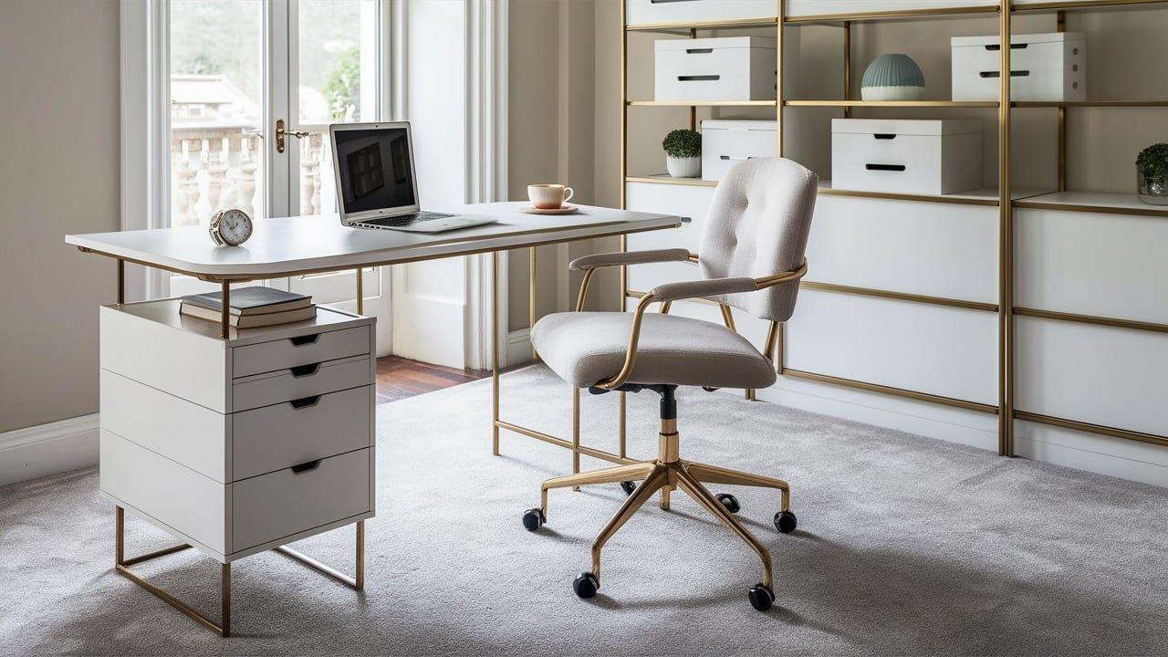 Đặt bàn làm việc theo hướng hợp phong thủy sẽ giúp công việc thuận lợi. 