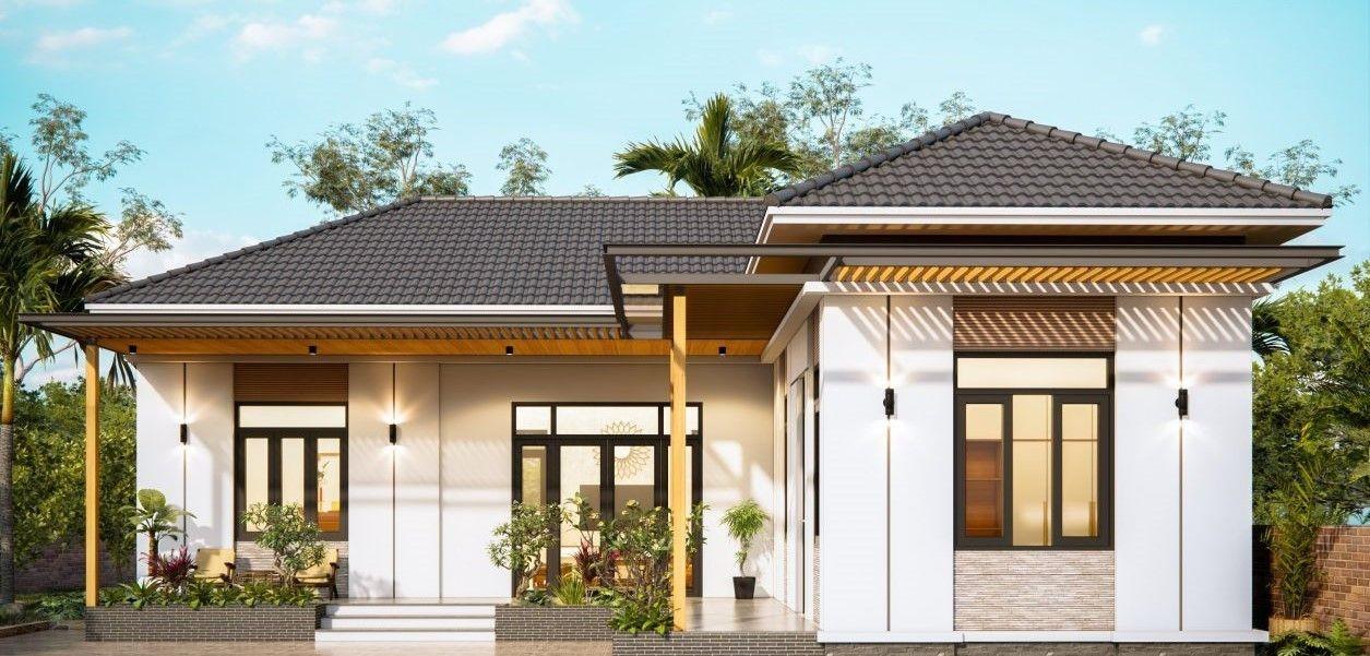 Chi phí xây dựng nhà cấp 4 chữ L.