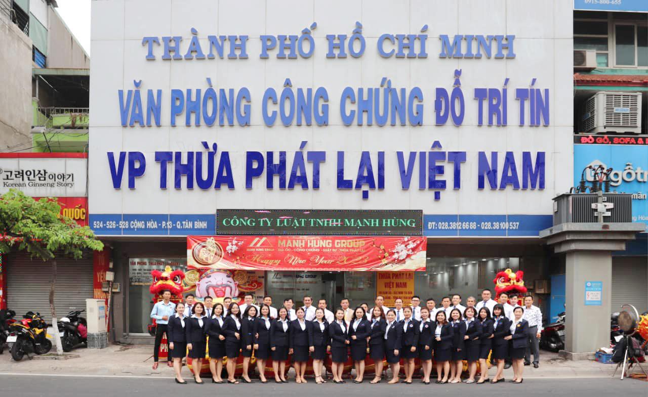 Hình ảnh văn phòng công chứng Tân Bình sau khi đổi tên thành Văn phòng công chứng Đỗ Trí Tín
