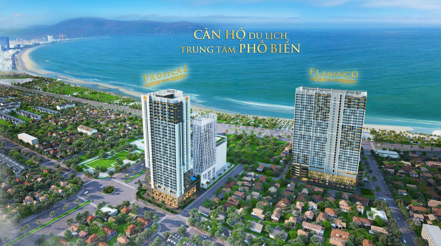 Phối cảnh dự án Quy Nhơn Melody. 
