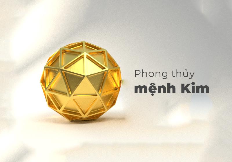 Mệnh Kim đại diện cho kim loại