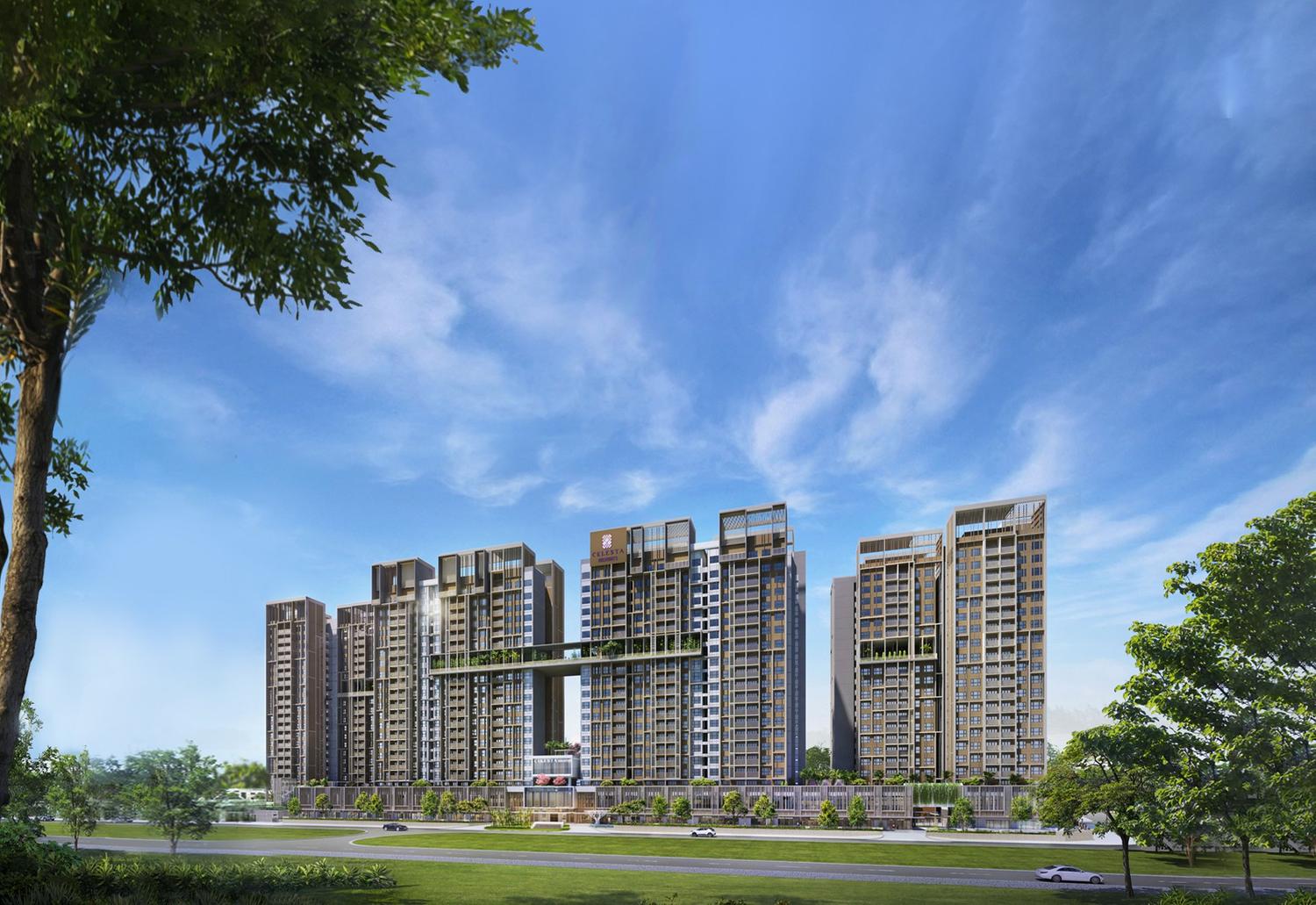 Phối cảnh dự án Celesta Heights Nhà Bè