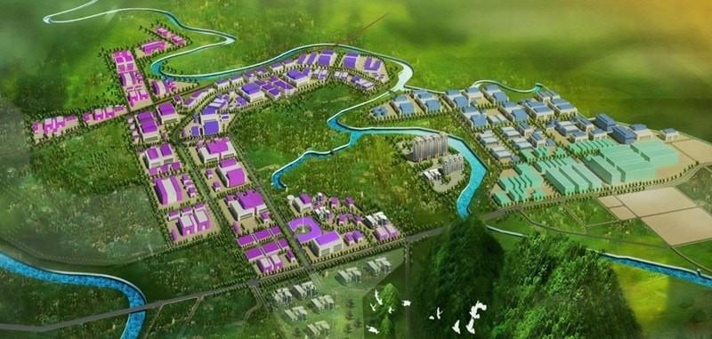 Phối cảnh dự án khu công nghiệp Tràng Duệ 3