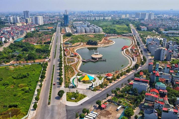 Bắc Từ Liêm là khu vực có tốc độ đô thị hóa cao
