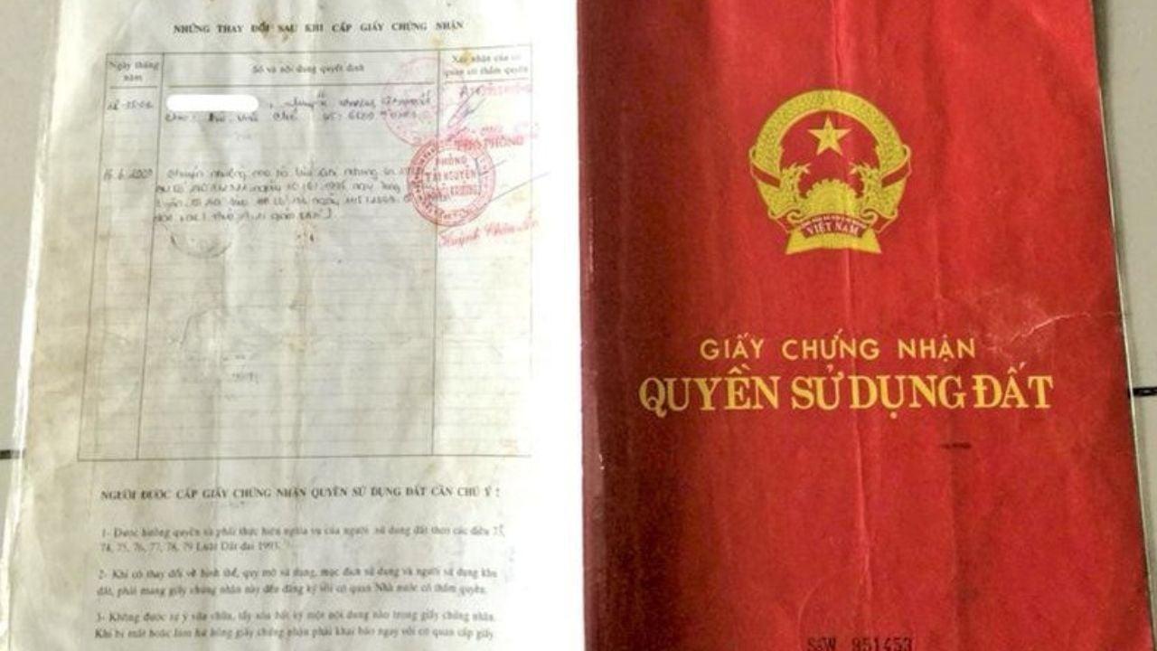 Người dân nên làm lại sổ đỏ mới nếu sổ cũ bị rách, mờ, 